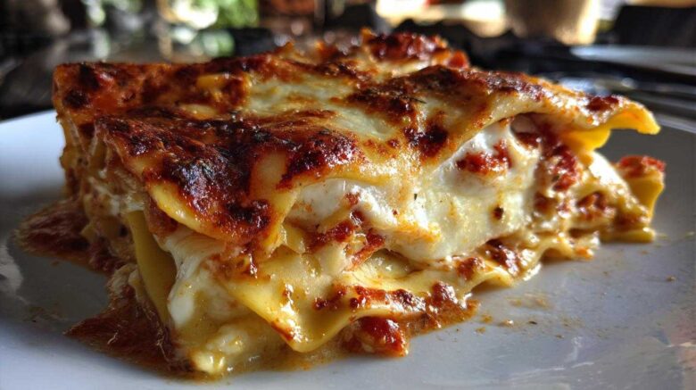 Lazy Ravioli Lasagna
