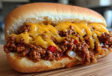 Loaded Chili Cheese Dog Bake
