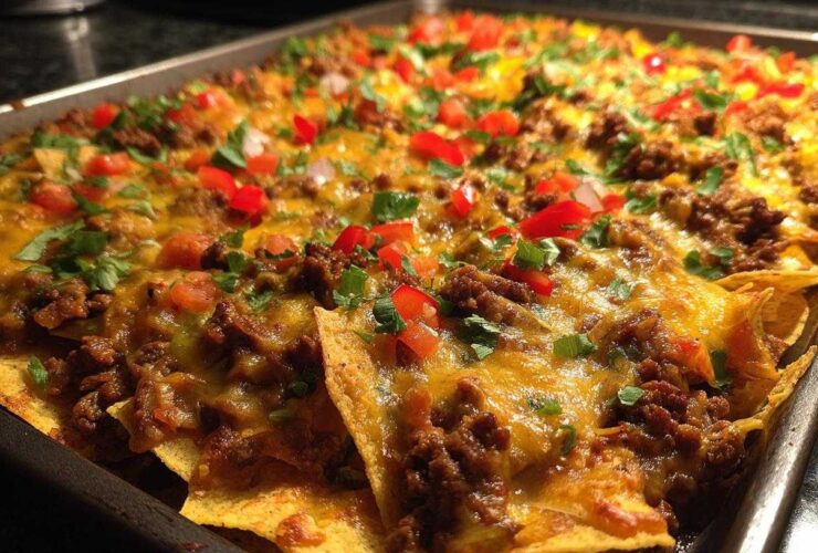 Loaded Sheet Pan Nachos