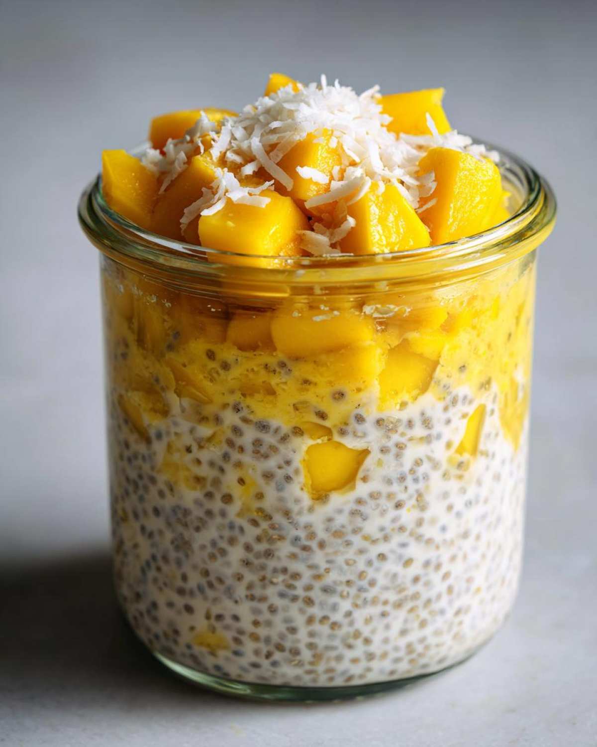 Mango Coconut Chia Pudding - detail 1