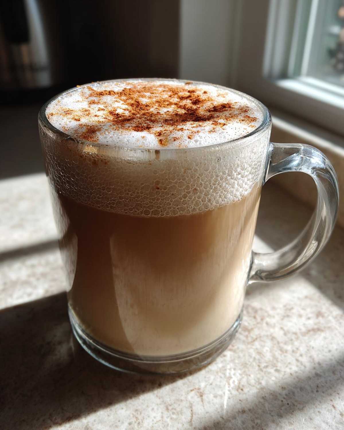 Maple Cinnamon Latte (Homemade) - detail 4