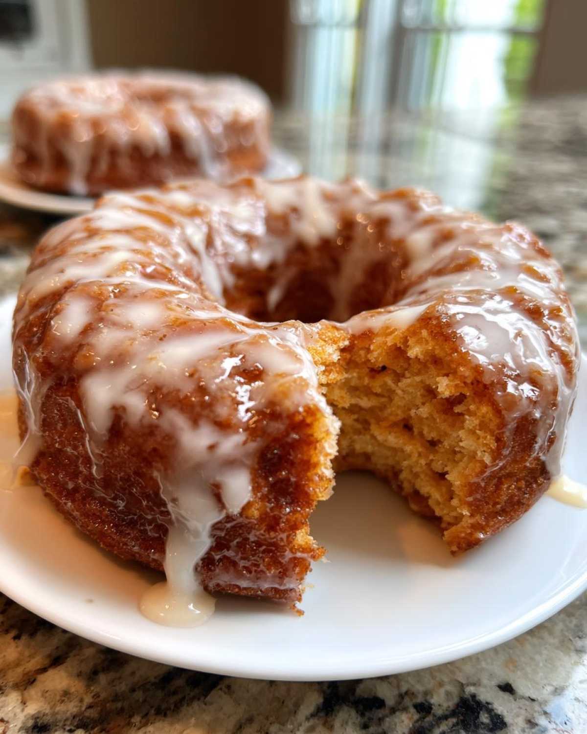 Maple Glazed Pumpkin Donuts - detail 1