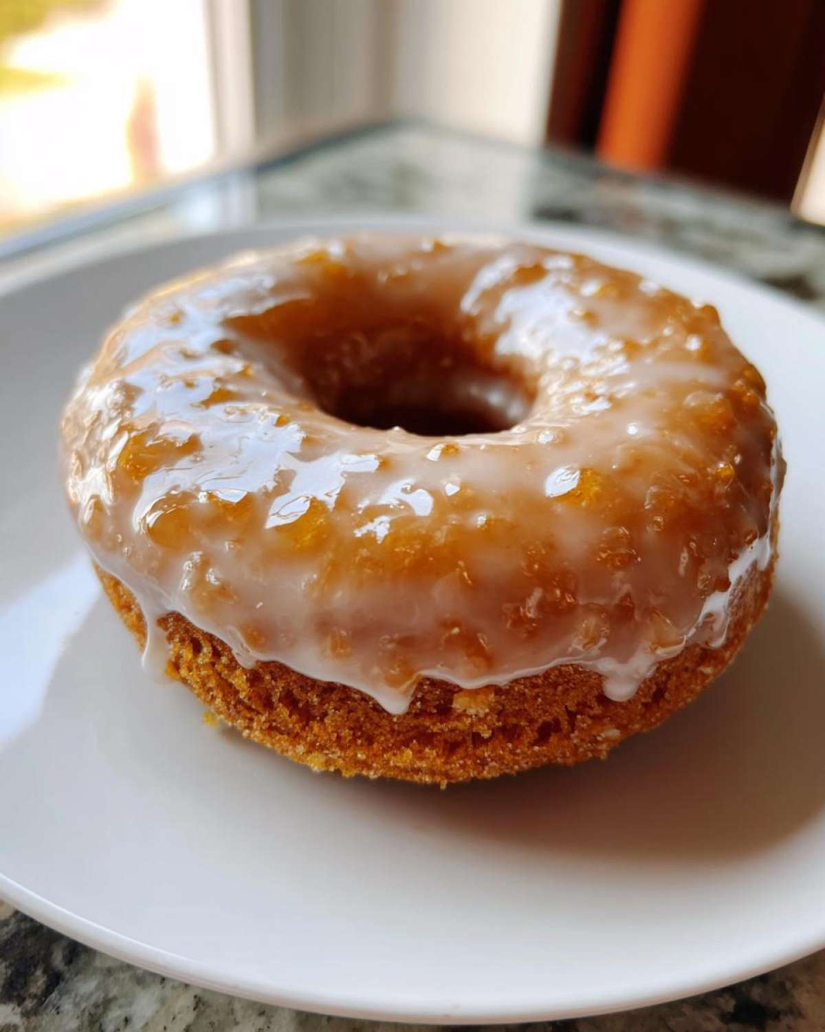 Maple Glazed Pumpkin Donuts - detail 2