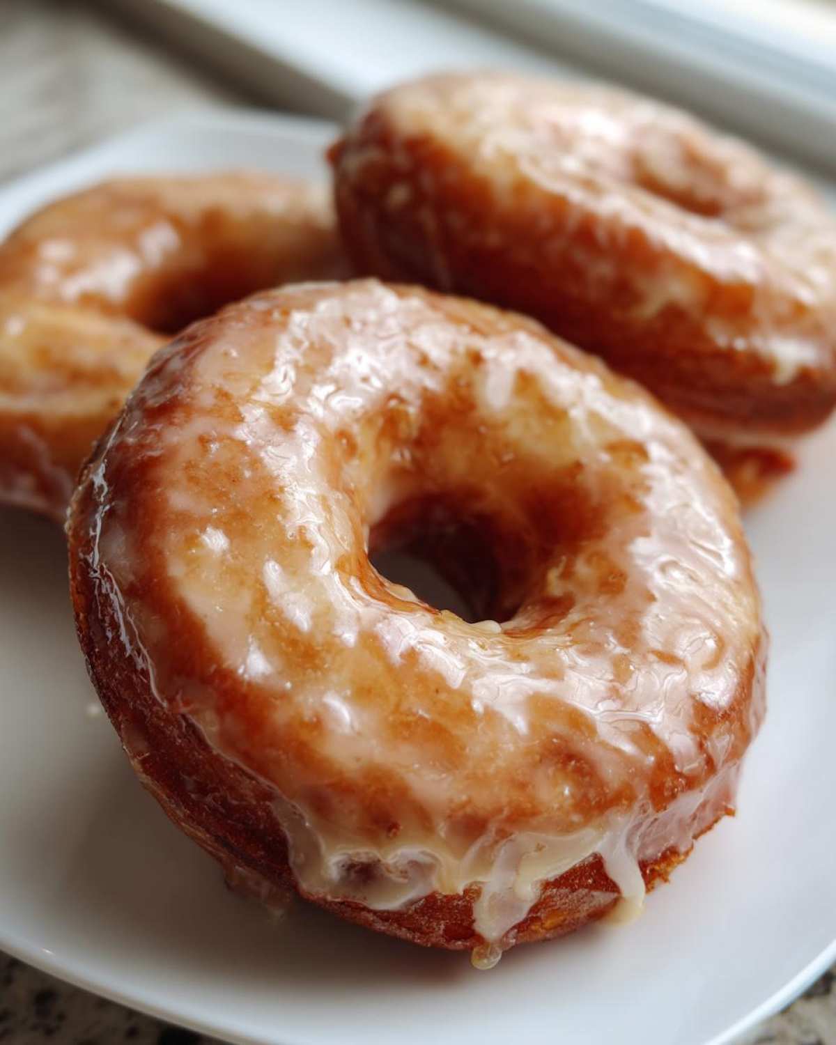 Maple Glazed Pumpkin Donuts - detail 4