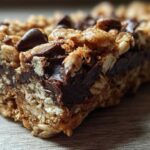 No-Bake Chocolate Chip Granola Bars