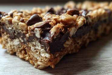 No-Bake Chocolate Chip Granola Bars