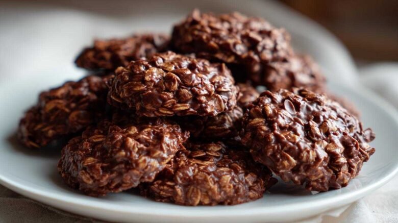 No-Bake Chocolate Oatmeal Cookies