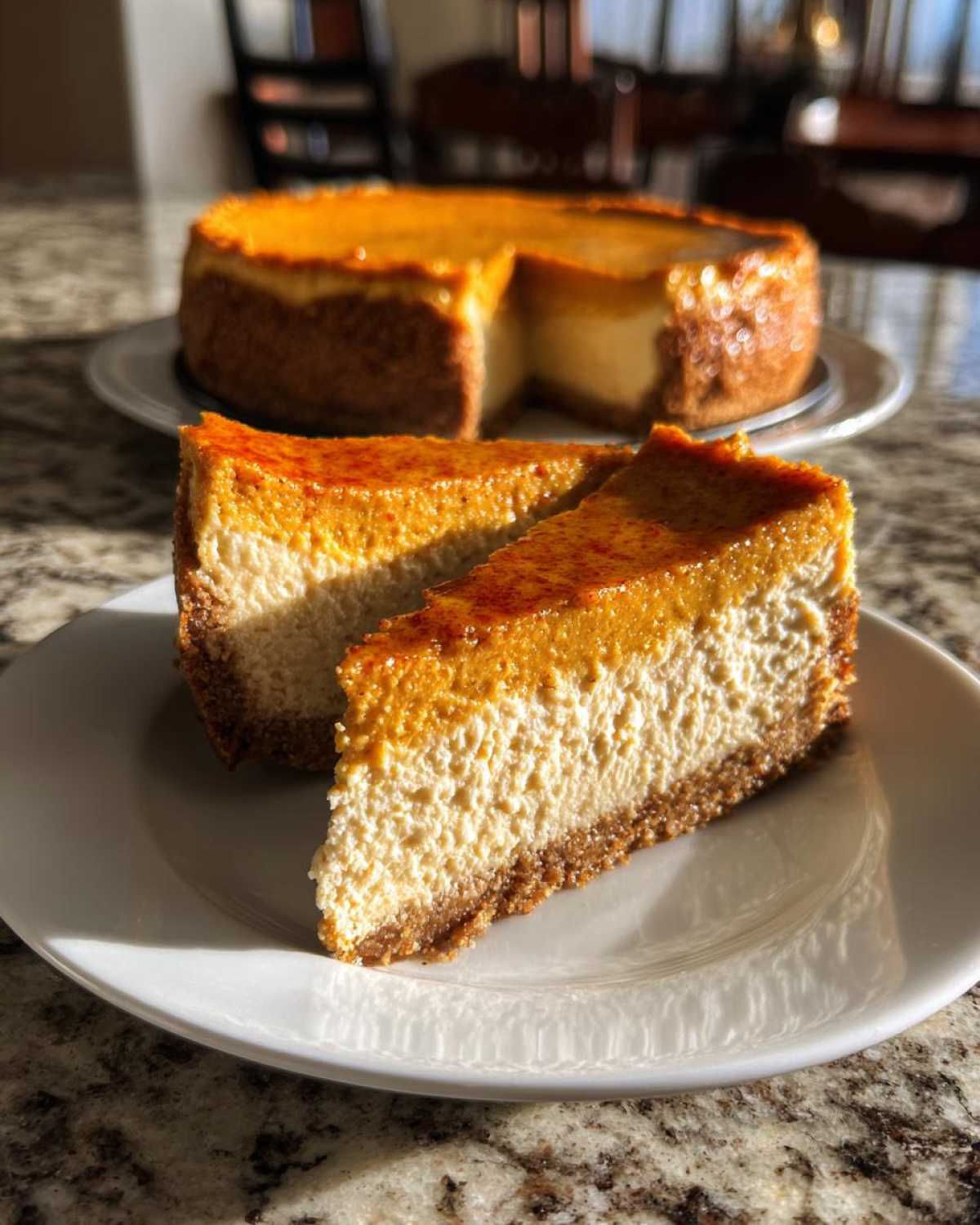 No-Bake Pumpkin Pie Cheesecake - detail 1