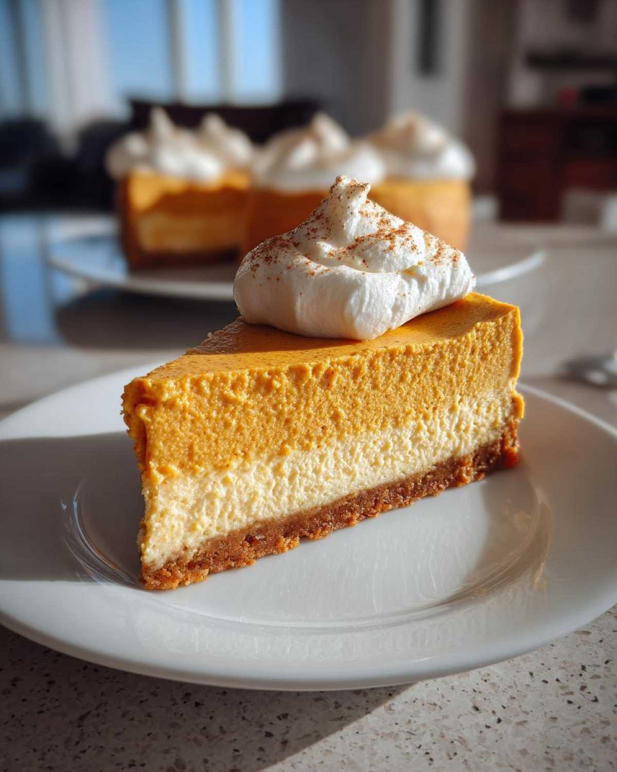 No-Bake Pumpkin Pie Cheesecake - detail 2