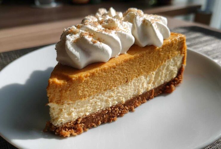 No-Bake Pumpkin Pie Cheesecake