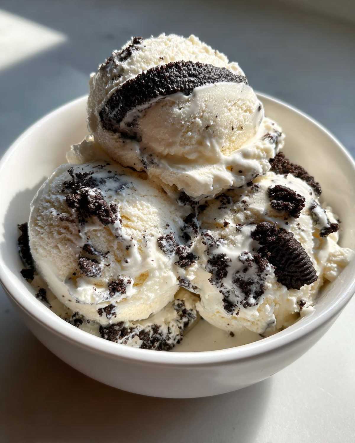 No-Churn Cookies & Cream Ice Cream - detail 4