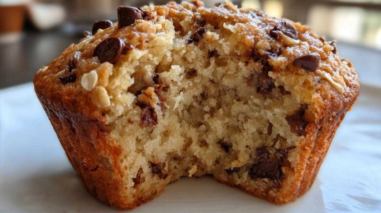 Oatmeal chocolate chip muffins