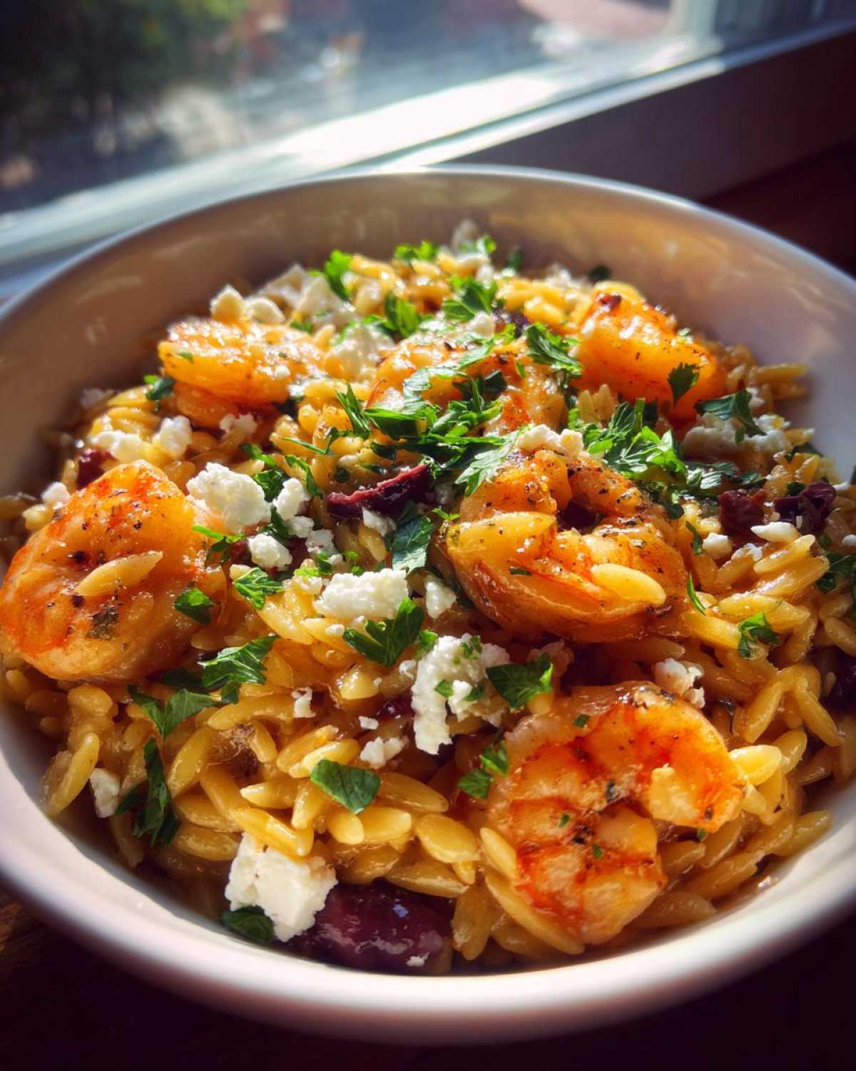 One-Pan Mediterranean Shrimp Orzo - detail 2