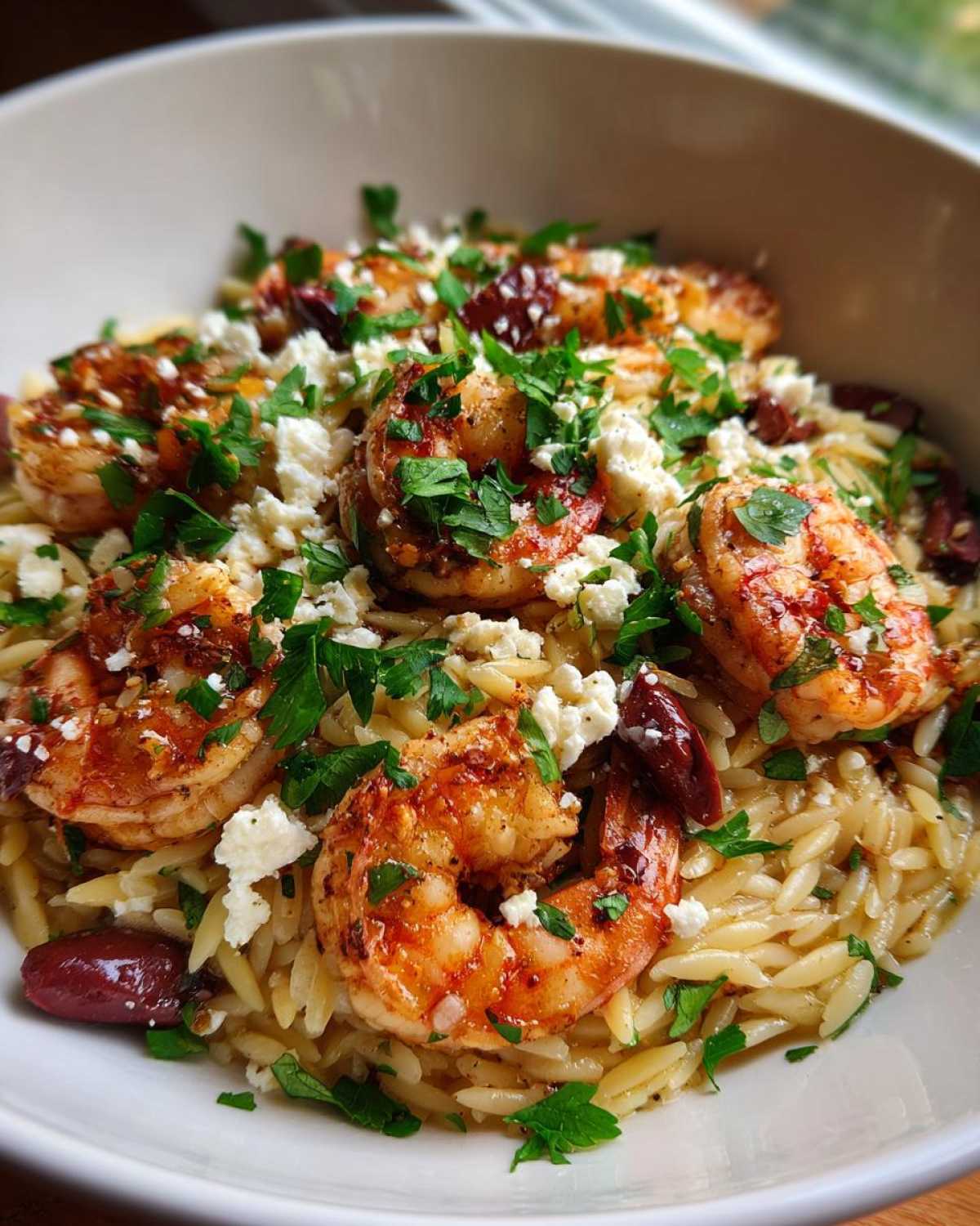 One-Pan Mediterranean Shrimp Orzo - detail 3