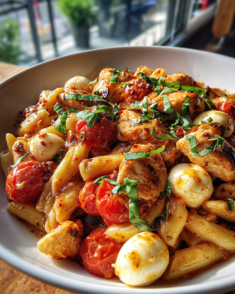 One-Pot Caprese Chicken Pasta - detail 2