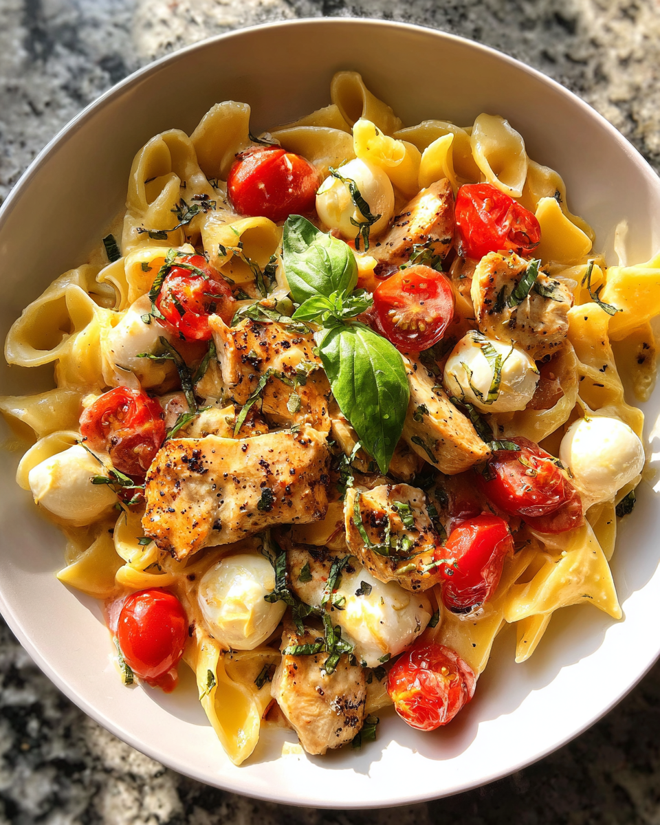 One-Pot Caprese Chicken Pasta - detail 4