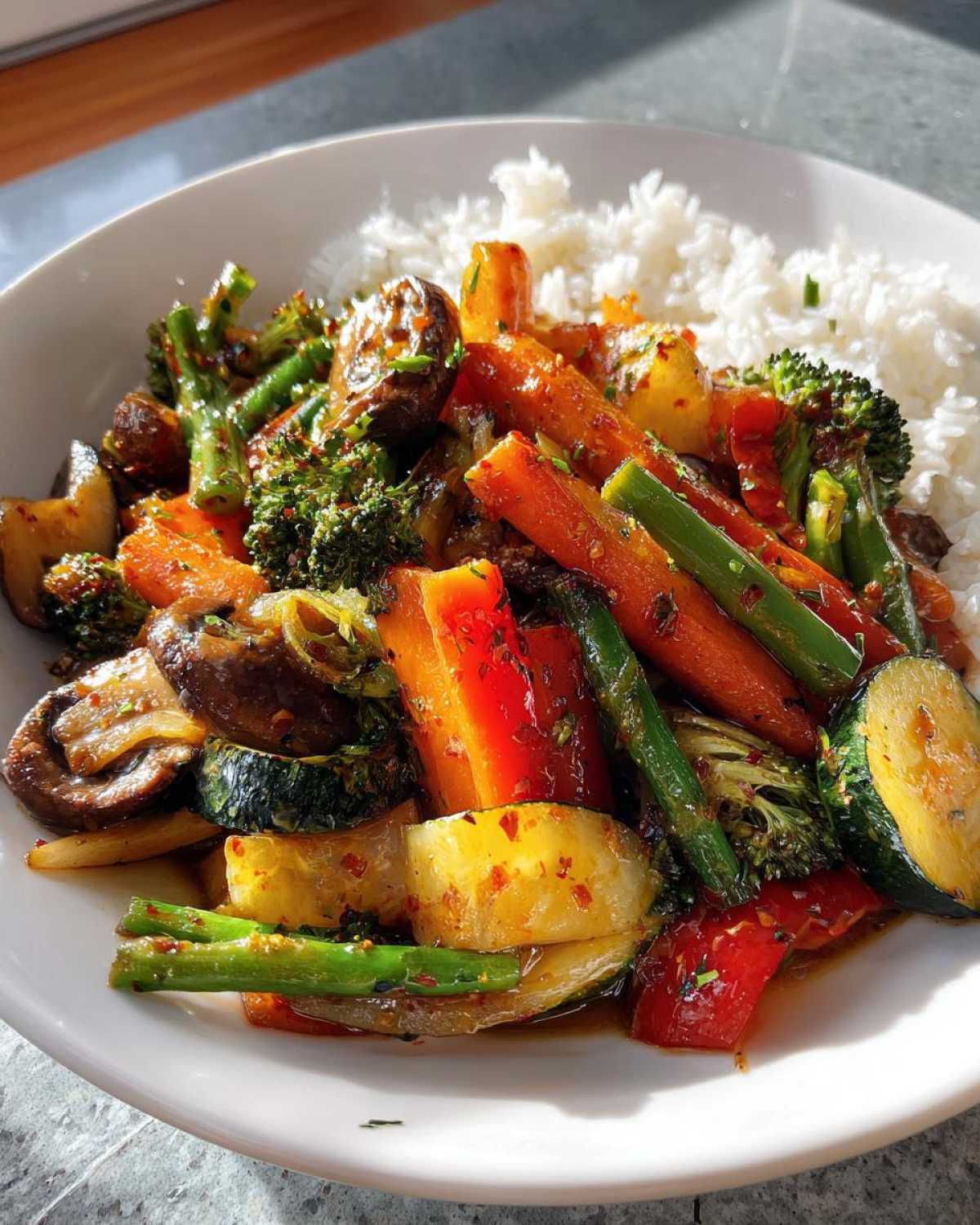 One-Pot Late Summer Veggie Stir-Fry - detail 3