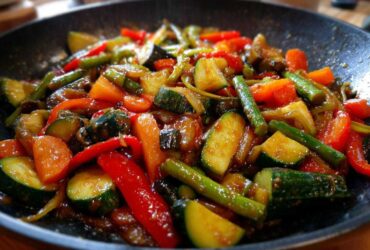One-Pot Late Summer Veggie Stir-Fry