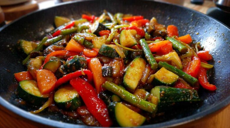 One-Pot Late Summer Veggie Stir-Fry