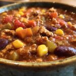 Overnight Turkey & Veggie Chili