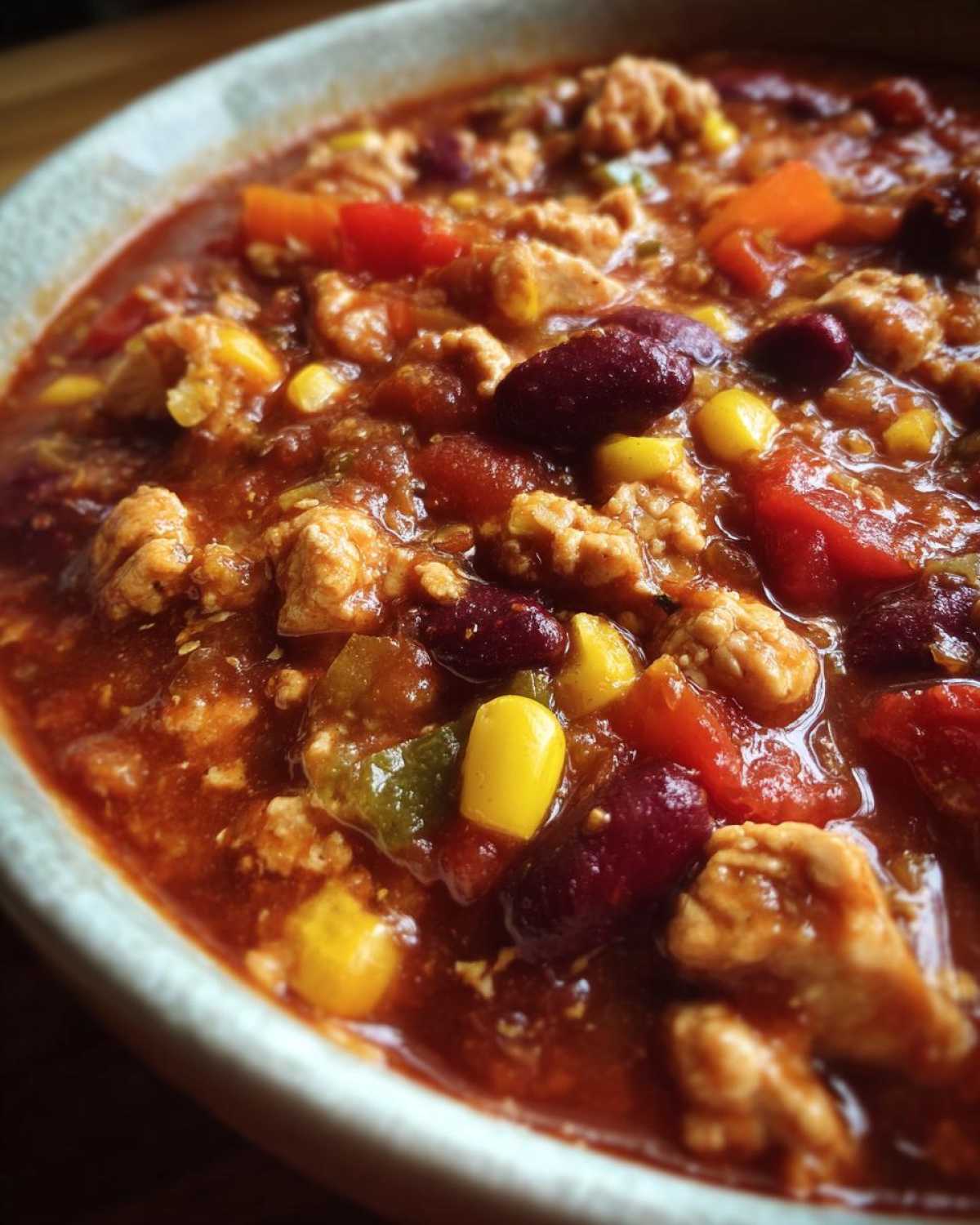 Overnight Turkey & Veggie Chili - detail 4