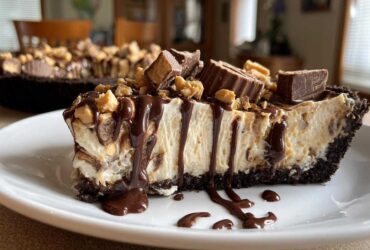 Peanut Butter Cup Icebox Pie