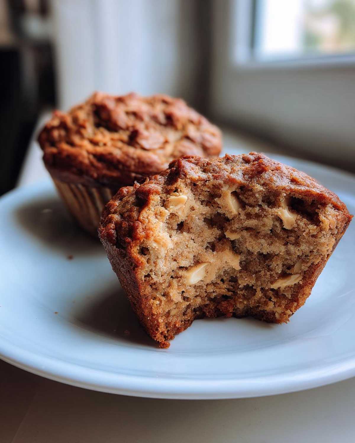 Peanut butter protein muffins - detail 1