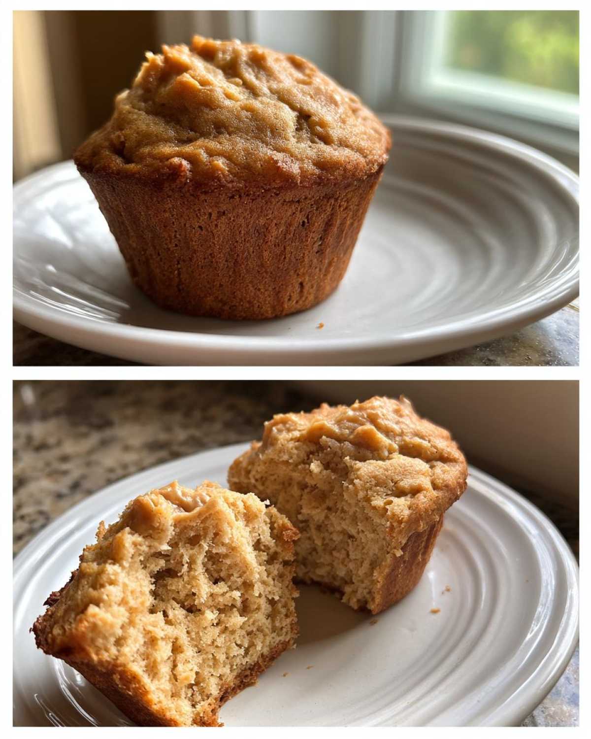 Peanut butter protein muffins - detail 4