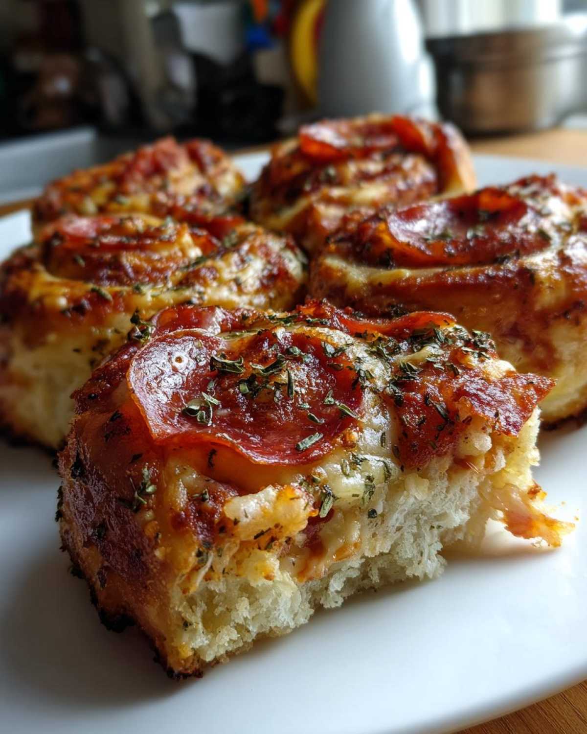 Pepperoni Pizza Pinwheels - detail 2