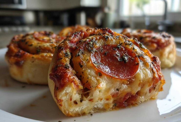 Pepperoni Pizza Pinwheels