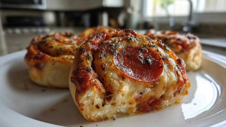 Pepperoni Pizza Pinwheels