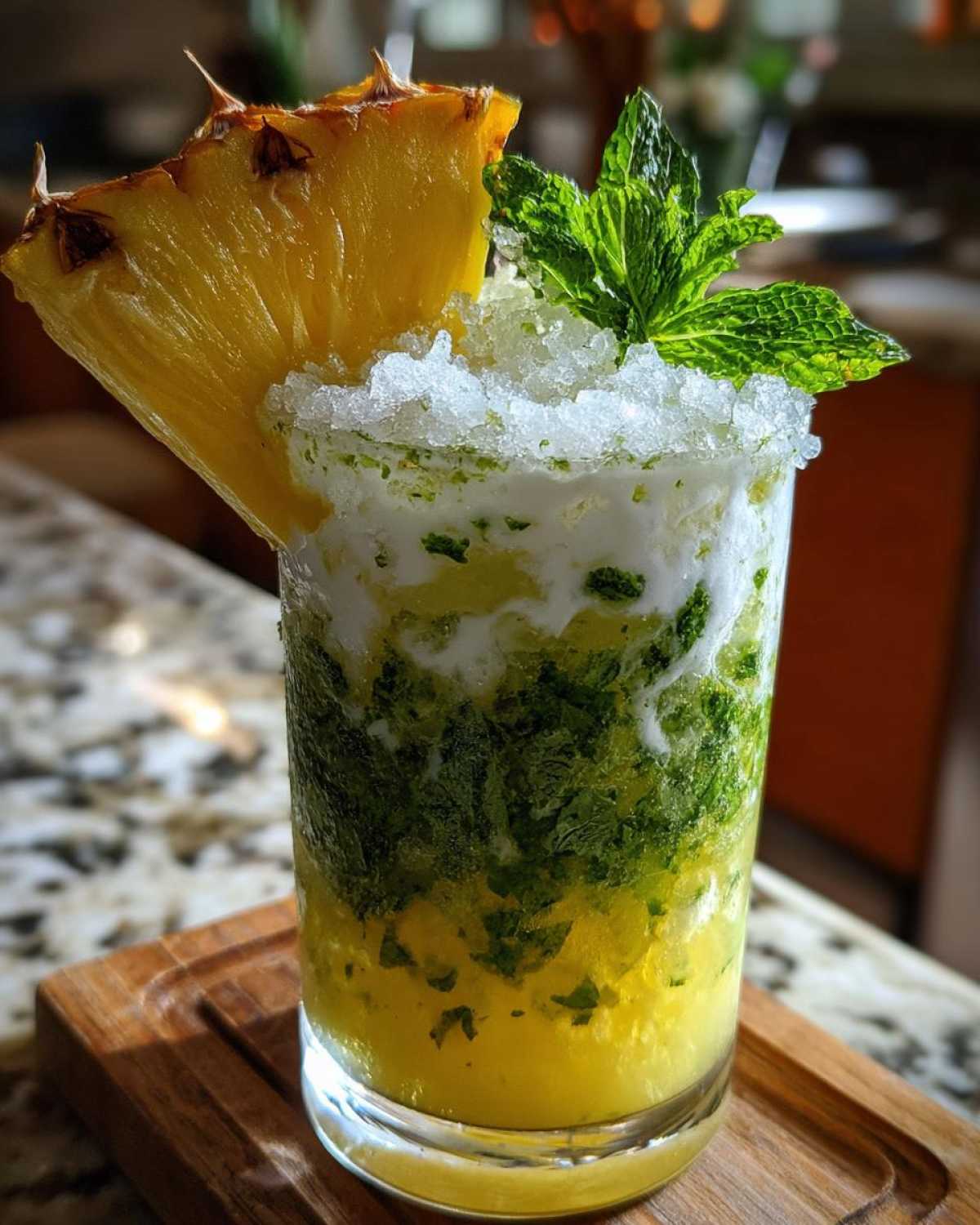 Pineapple Coconut Mojito - detail 1