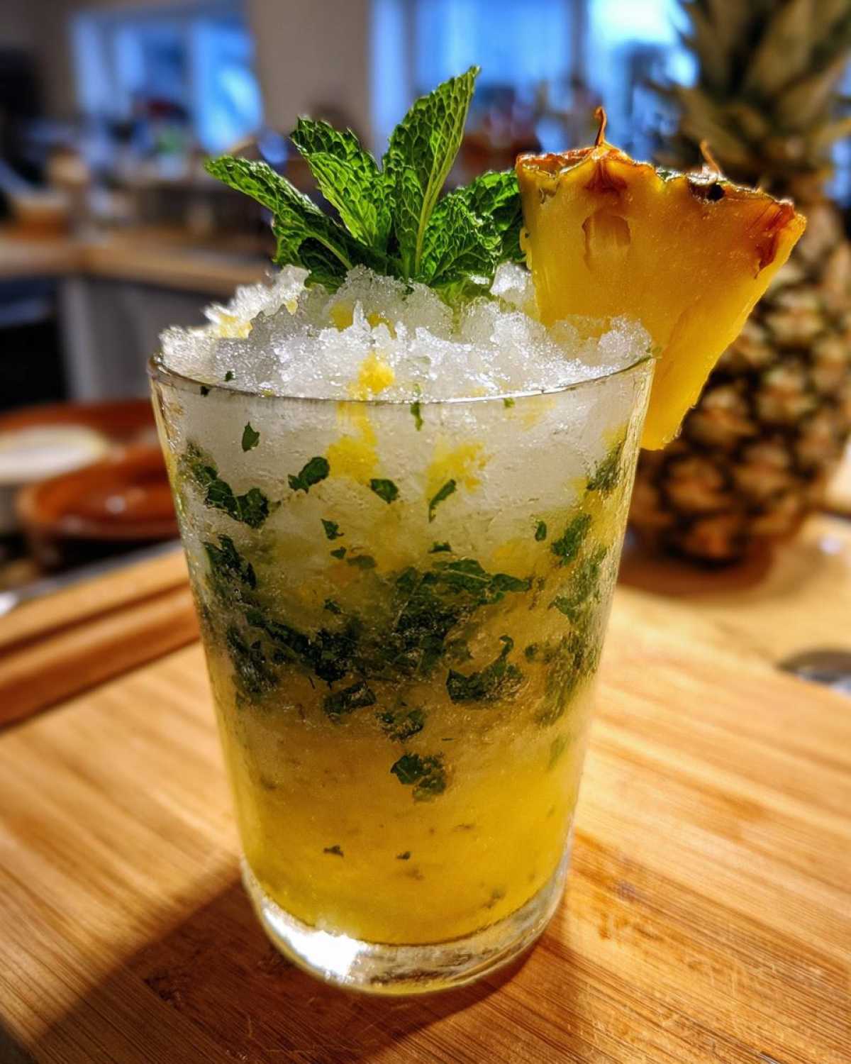 Pineapple Coconut Mojito - detail 2
