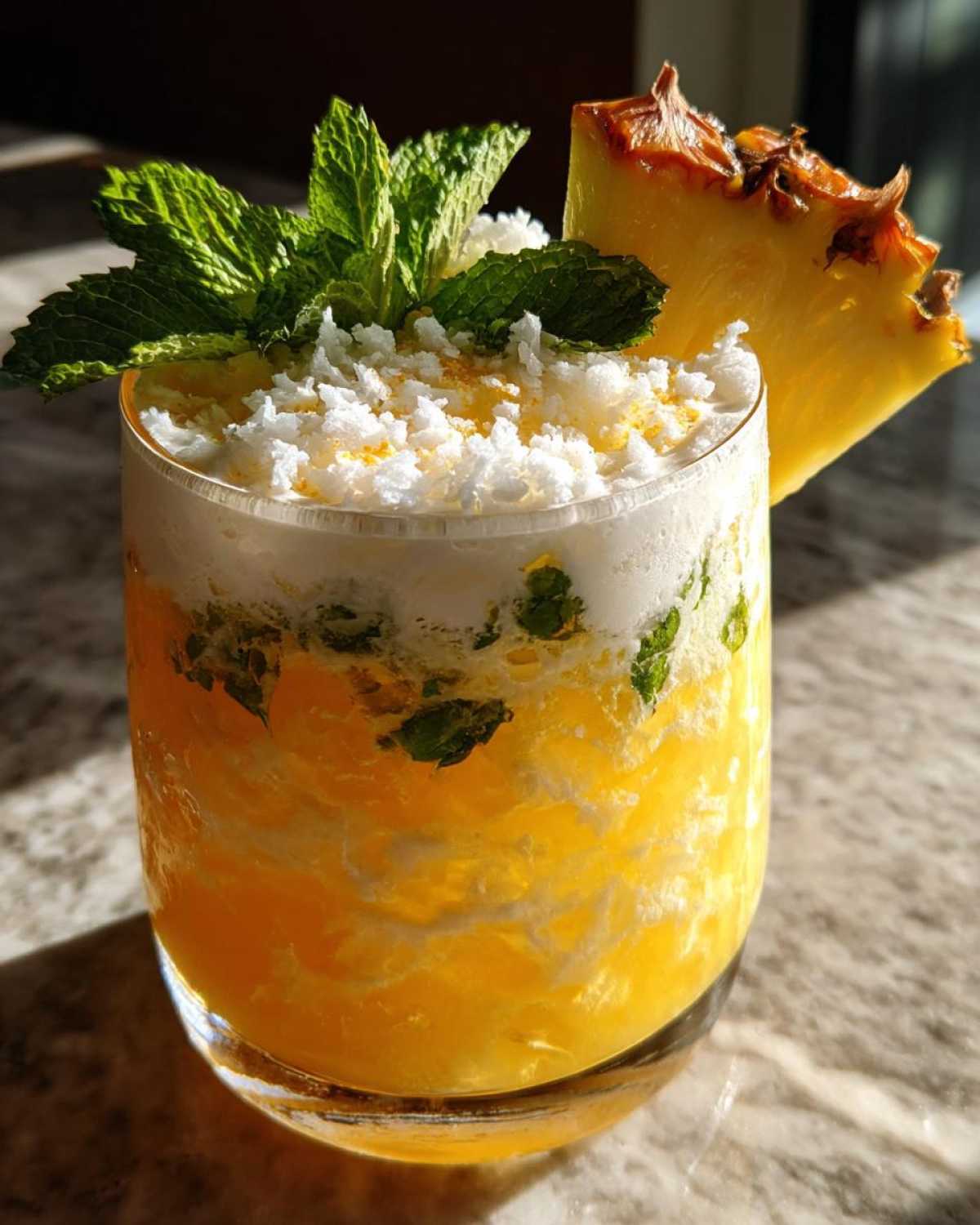 Pineapple Coconut Mojito - detail 3
