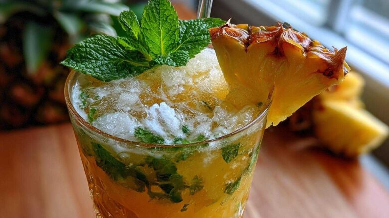 Pineapple Coconut Mojito