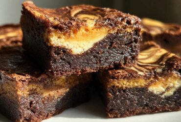 Pumpkin Cheesecake Brownies
