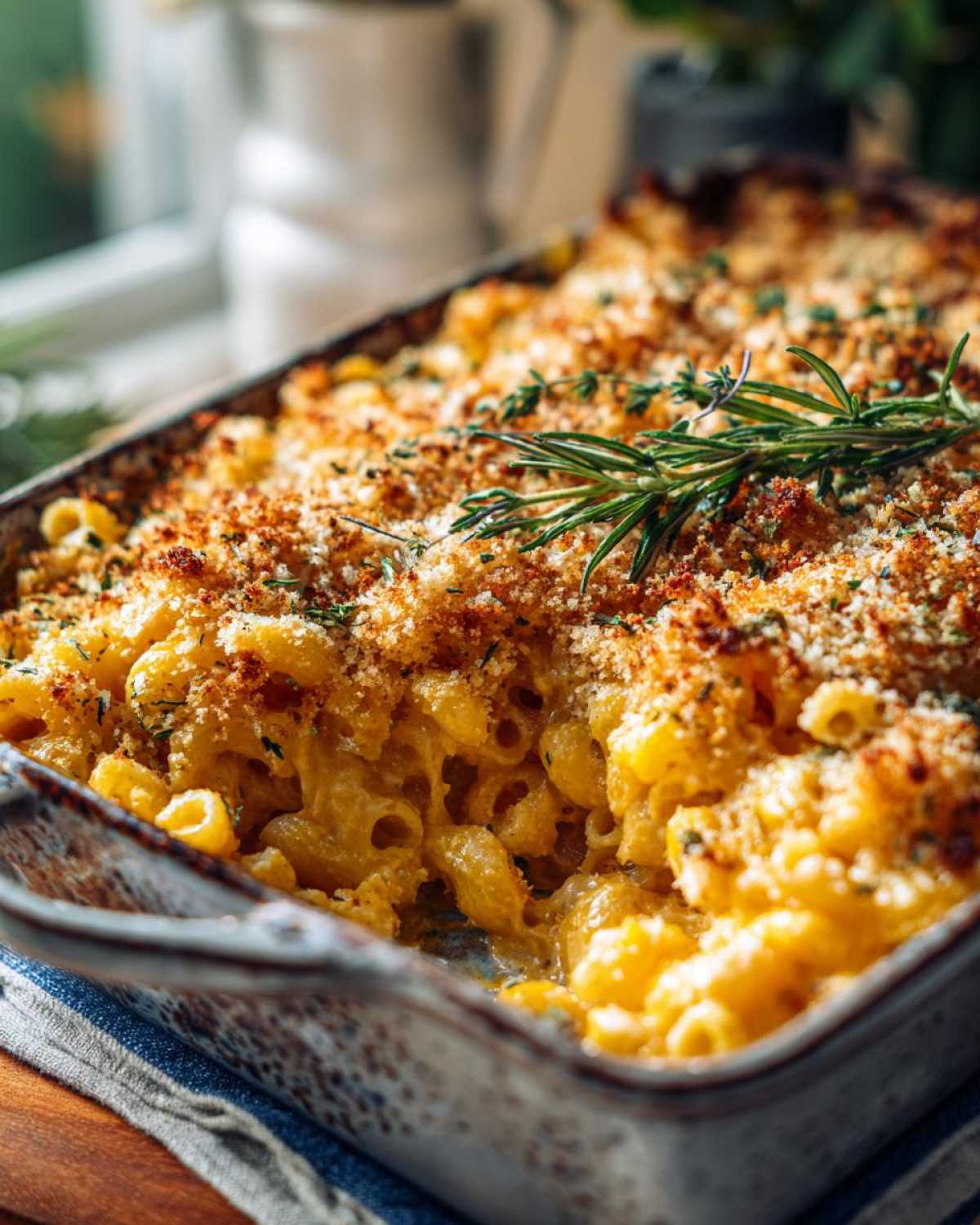 Pumpkin Mac ’n’ Cheese Bake - detail 1