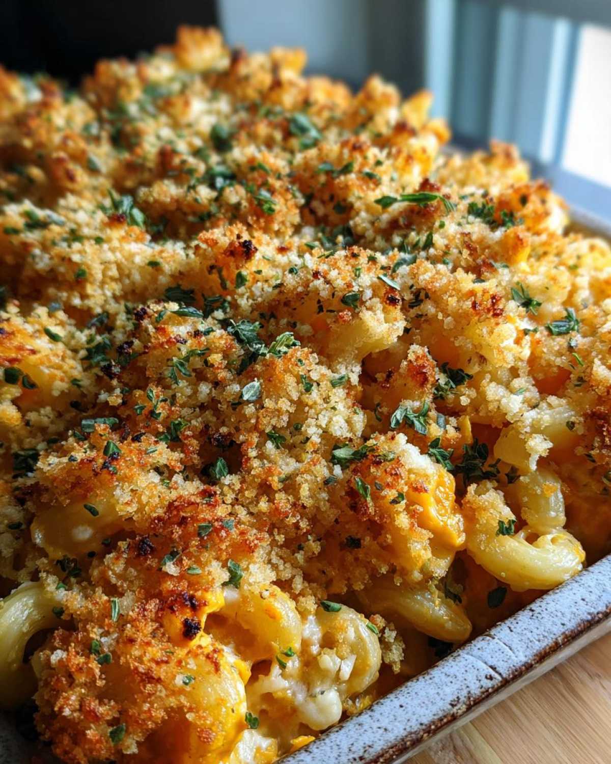 Pumpkin Mac ’n’ Cheese Bake - detail 2