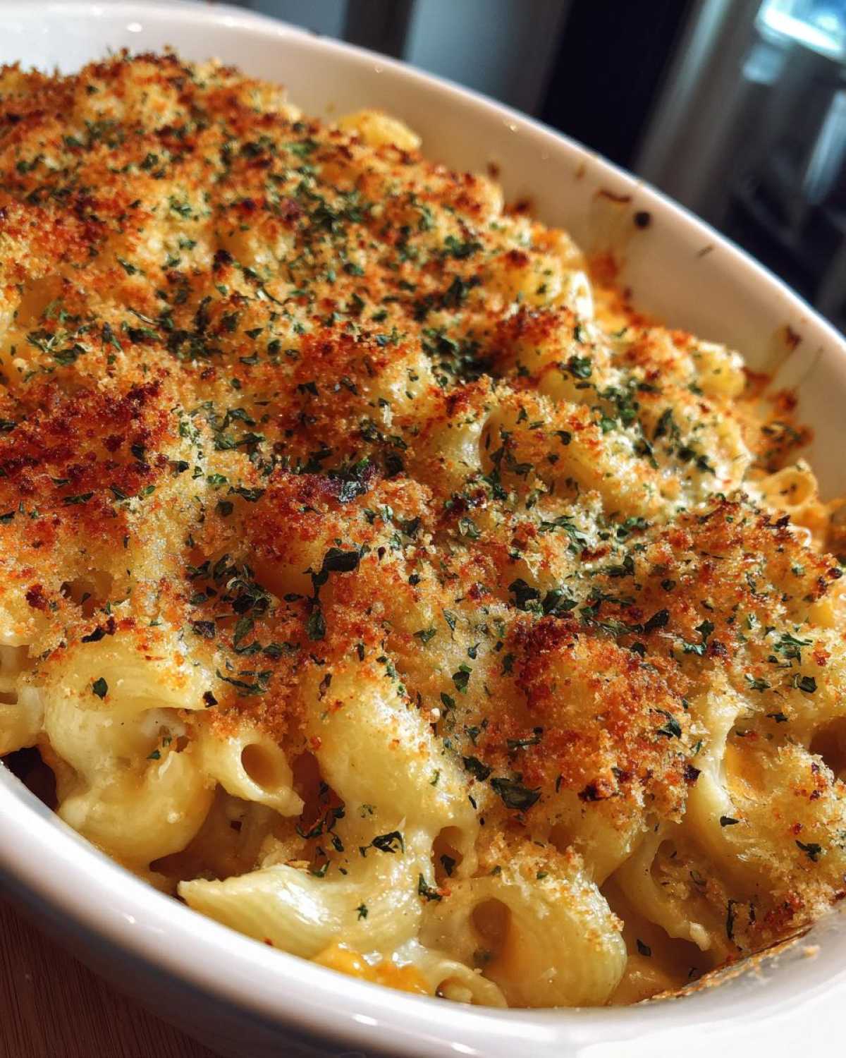 Pumpkin Mac ’n’ Cheese Bake - detail 3