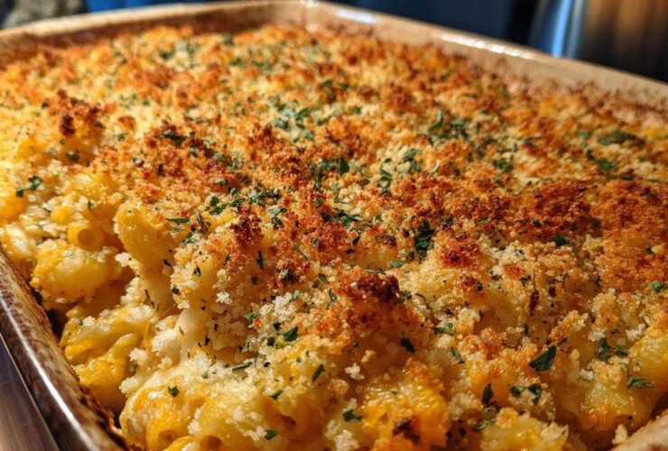 Pumpkin Mac ’n’ Cheese Bake