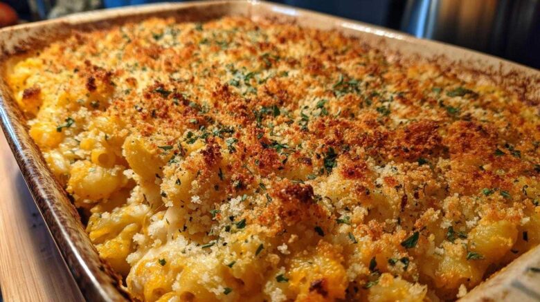 Pumpkin Mac ’n’ Cheese Bake
