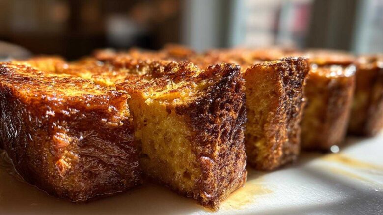 Pumpkin Spice French Toast Bake