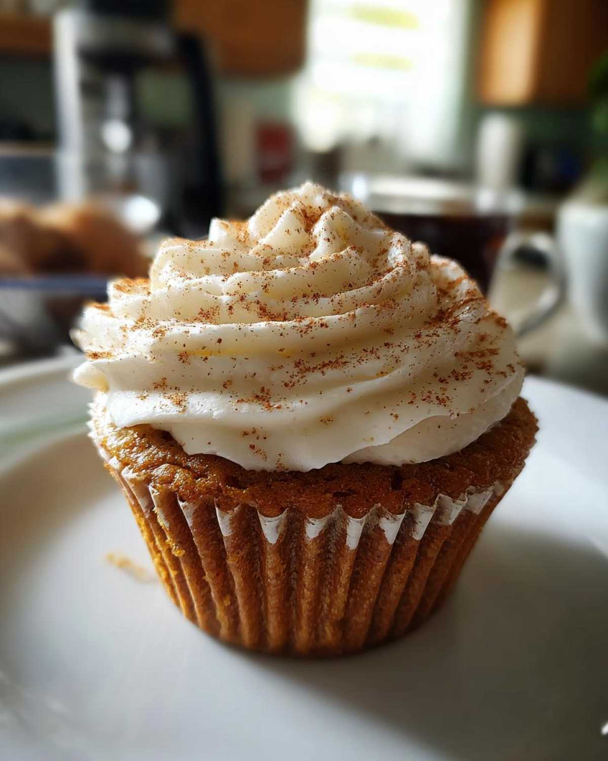 Pumpkin Spice Latte Cupcakes - detail 2