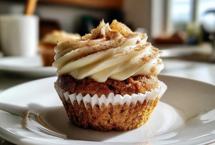 Pumpkin Spice Latte Cupcakes
