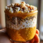 Pumpkin Spice Latte Overnight Oats