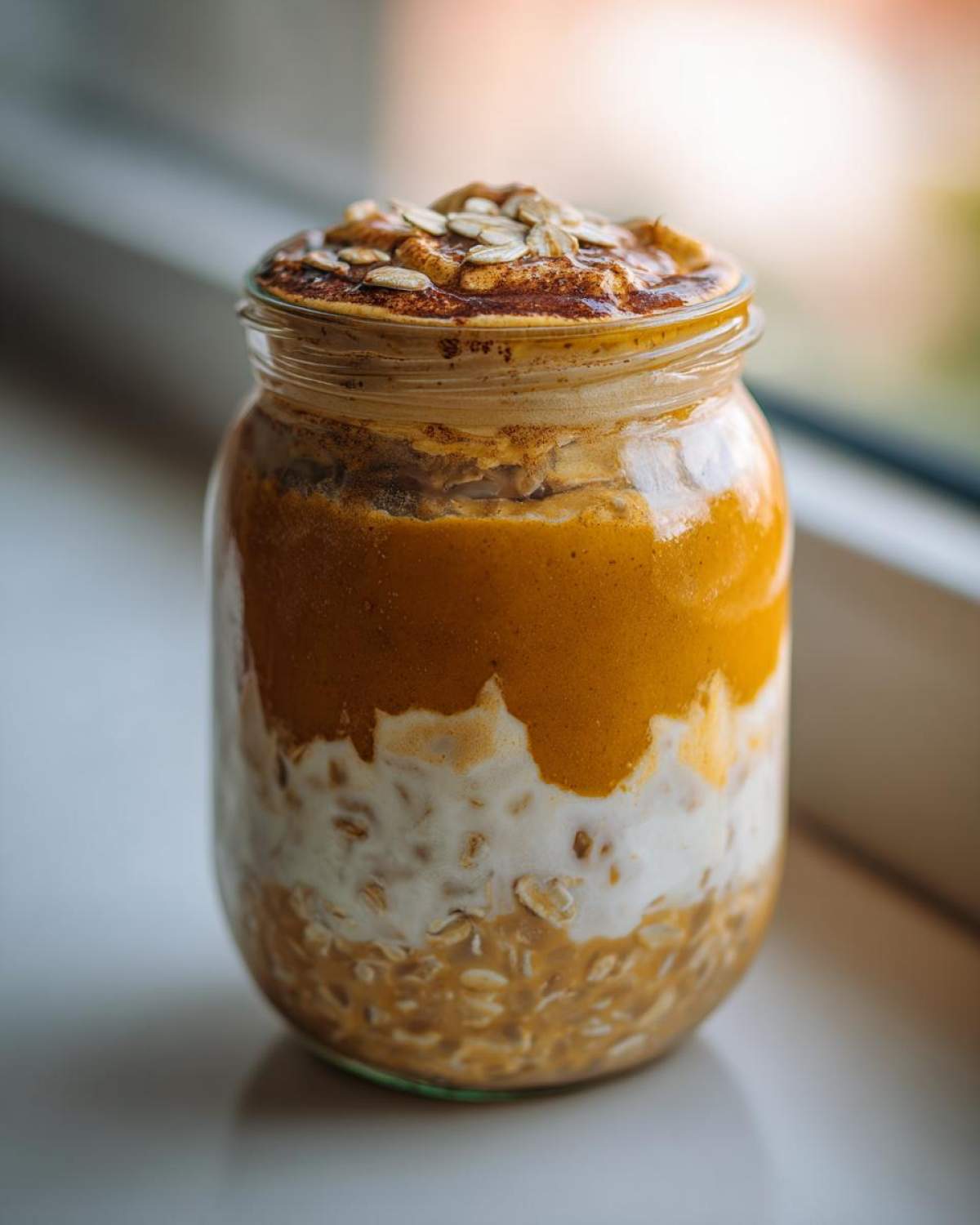 Pumpkin Spice Latte Overnight Oats - detail 2