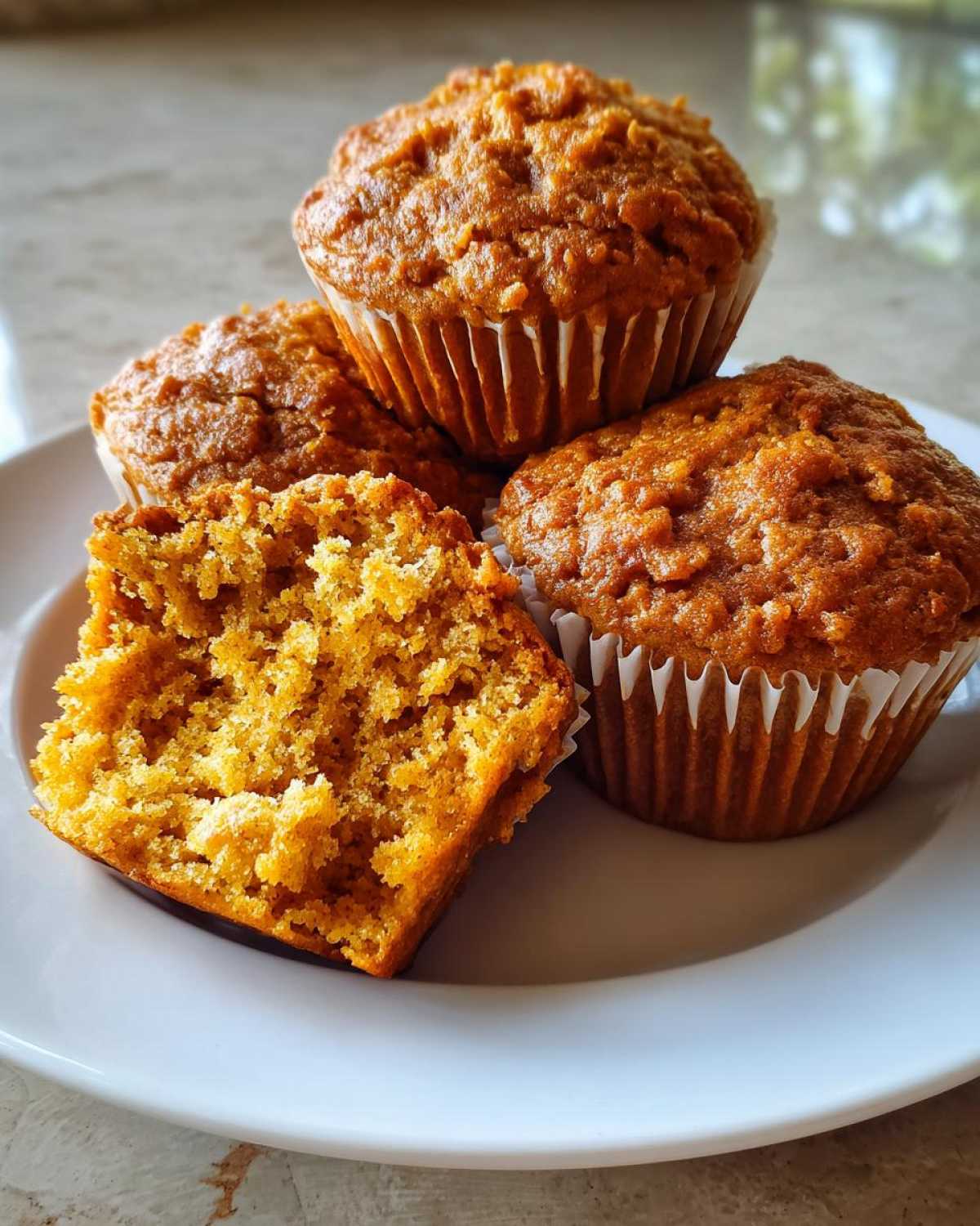 Pumpkin spice muffins - detail 3