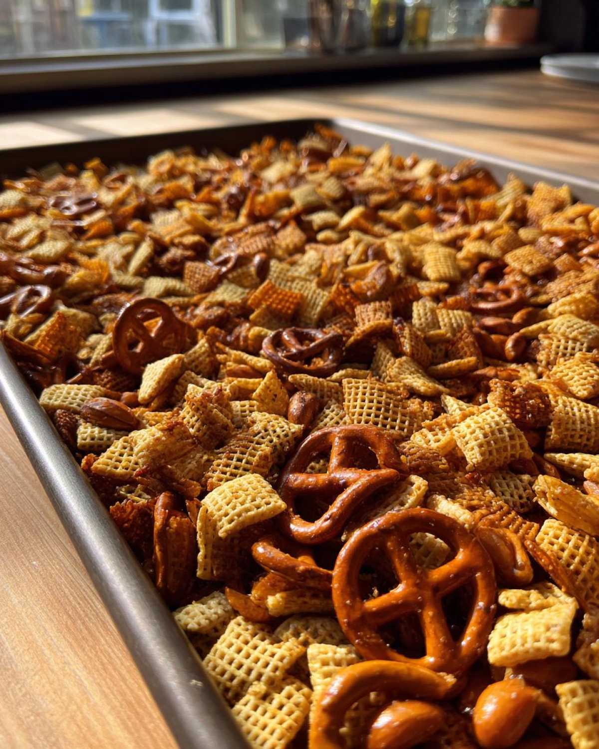 Savory Homemade Chex Mix - detail 1