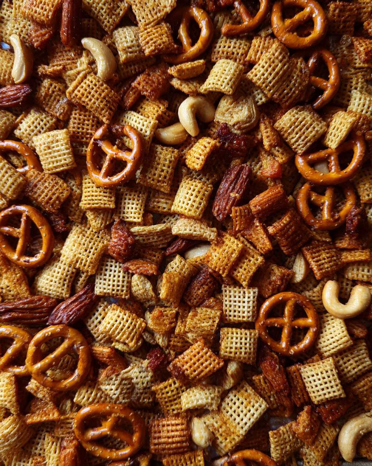 Savory Homemade Chex Mix - detail 3
