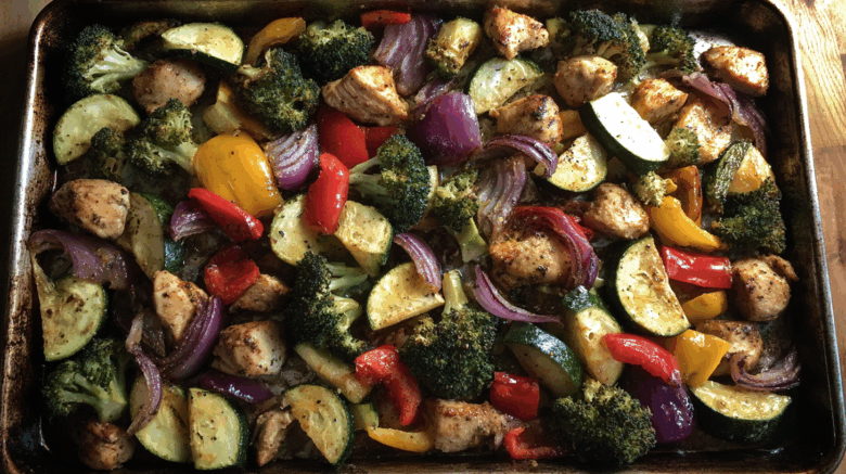 Sheet Pan Chicken & Summer Veggies